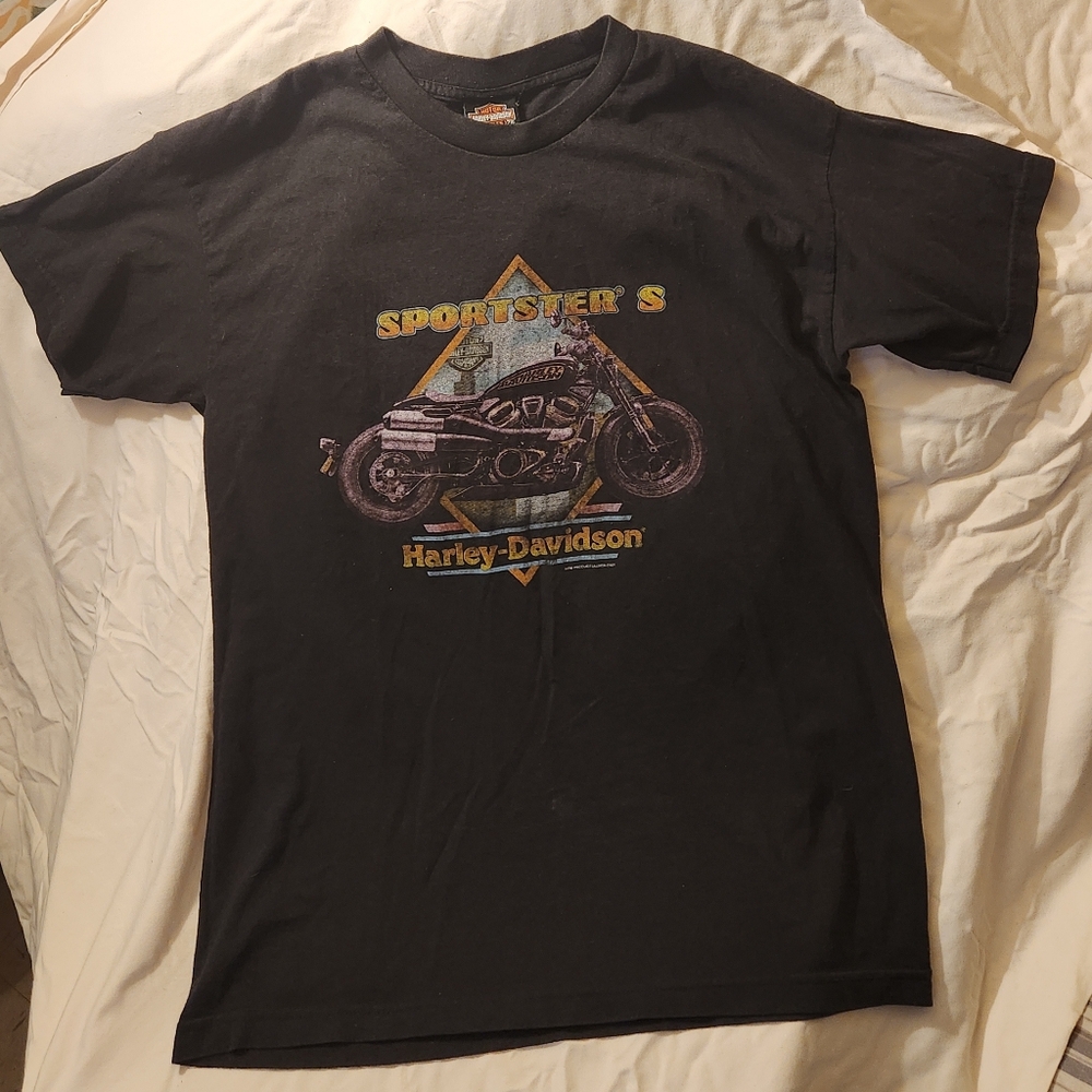 Vintage Harley-Davidson Motorcycles Short-Sleeve T-shirt / Tee - Picture 3 of 8